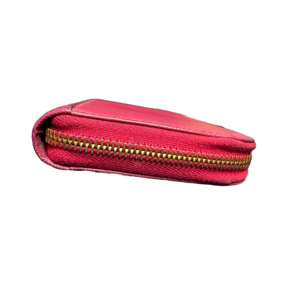 Prada Two Tone Pink Saffiano Leather Midsize Wallet - Picture 5 of 10
